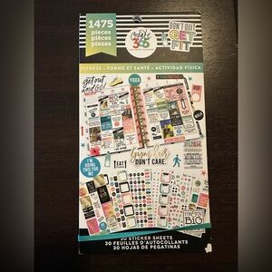 The Happy Planner “FITNESS” Planner Sticker Pack